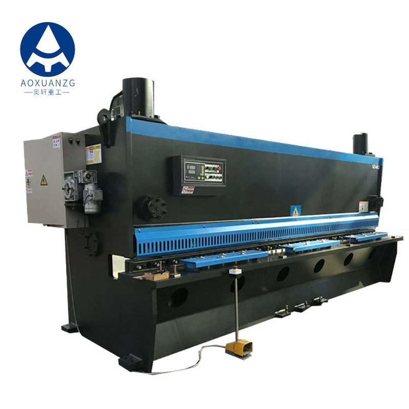 Electric Cutting Hydraulic Guillotine Shearing Machine CNC E21s 12*4000 18.5 Kw